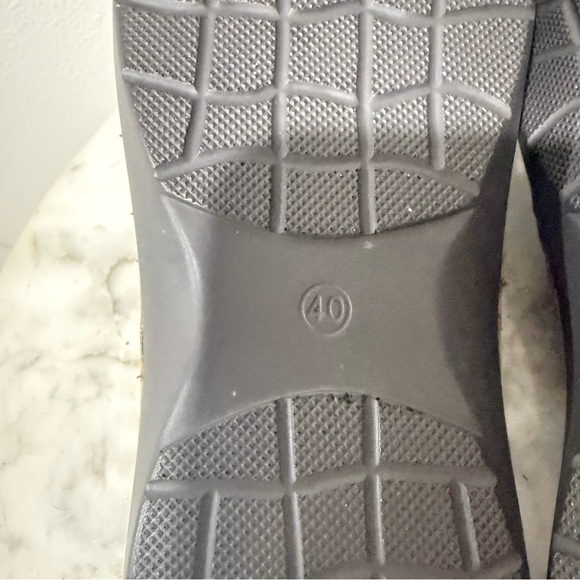 Laura Vita Mules Billy 52 Turquoise Leather Shoes Floral Size 9 Women’s - Picture 12 of 12